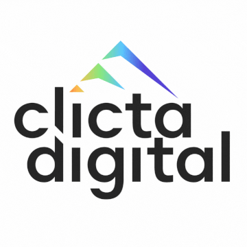 Clicta Logo White